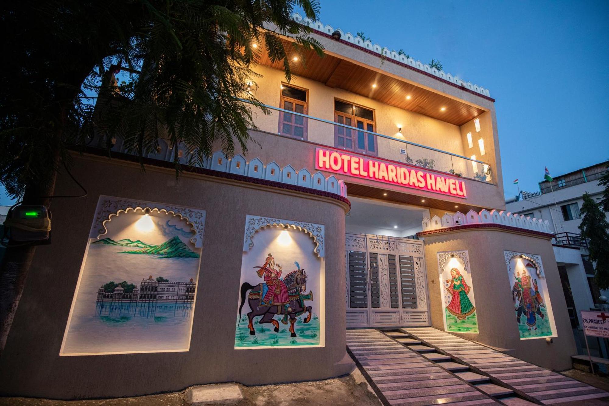 Hotel Haridas Haveli Udaipur Exterior foto